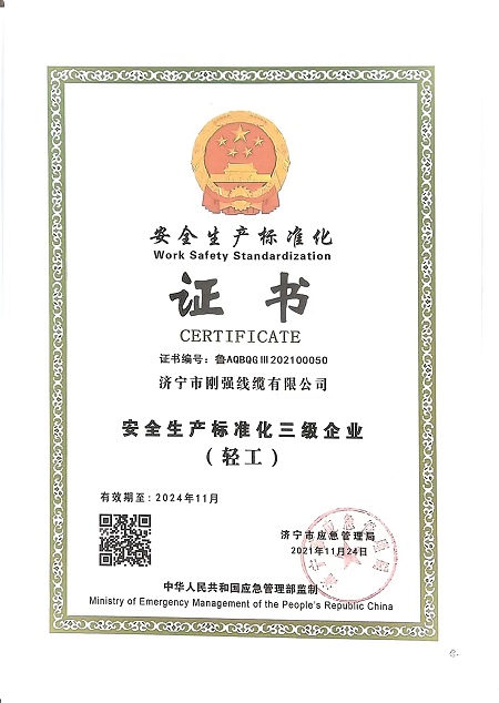 安全生產(chǎn)證書